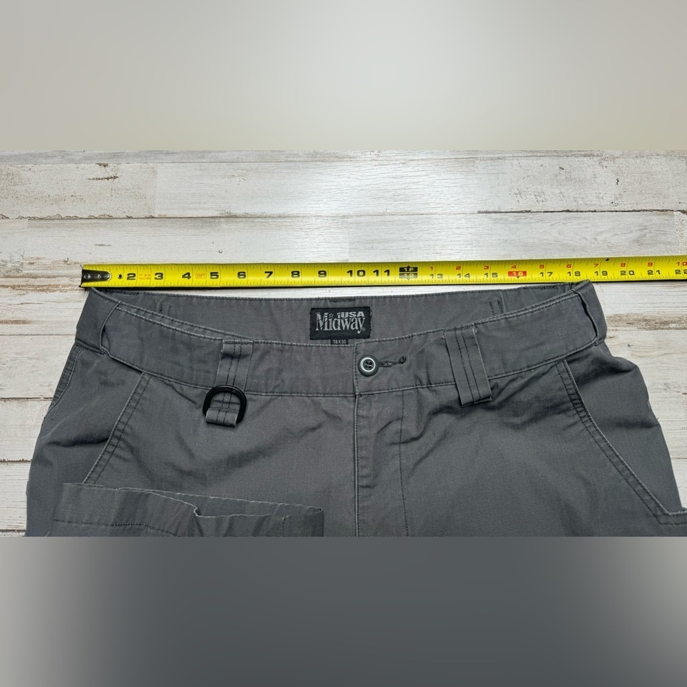 Midway USA Men's Military Gray Tactical Ripstop Cargo Pants 38x30 - Picture 6 of 11